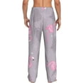 thumbnail image 3 of Kll Mens Pajama Pants For Men,Mens Lounge Pants,Funny Gifts For Men,Men'S Pajama Bottoms-Pink Flamingo, 3 of 9