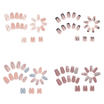 thumbnail image 2 of 4-Pack Press on Nails - 96 Pieces Long-Wear, Glossy Finish, Quick Stick, No Glue Needed, Perfect for Dance, Party, Daily Wear, Fashionable Nail Art for Women/Girls, 2 of 4