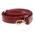 thumbnail image 2 of cuero de la PU bolso bandolera correa de hombro reemplazo 135cm vino rojo SM SunniMix Correas de bolso ajustables, 2 of 6