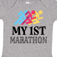 thumbnail image 4 of Inktastic My 1st Marathon Race Boys or Girls Baby Bodysuit, 4 of 5