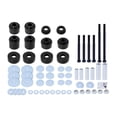 thumbnail image 1 of Kit de bujes de montaje de carrocería y 4.4123R Piezas de reparación Suministros resistentes de alto rendimiento Accesorios compatibles para Negro, 1 of 8