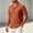 Orange, variant on Mens Casual Textured Shirts Knit Summer Beach Vacation Short Sleeve Button Down Tops Wine