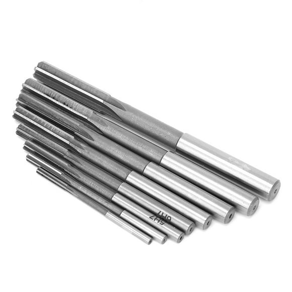 Chucking Reamer, Chucking Reamer Set High Accuracy Reaming Tool High Hardness Hole Reamer Straight Chucking Milling Reamer for Home Industry