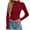 Wine(Trending), variant on MingM Turtleneck Sweaters for Women Long Sleeve Button Down Fall Lightweight Sweaters Clothes ,Coffee,S