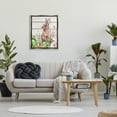 thumbnail image 2 of Stupell Spring Flower Garden Country Rabbit Holiday Painting Gray Floater Framed Art Print Wall Art, 2 of 6