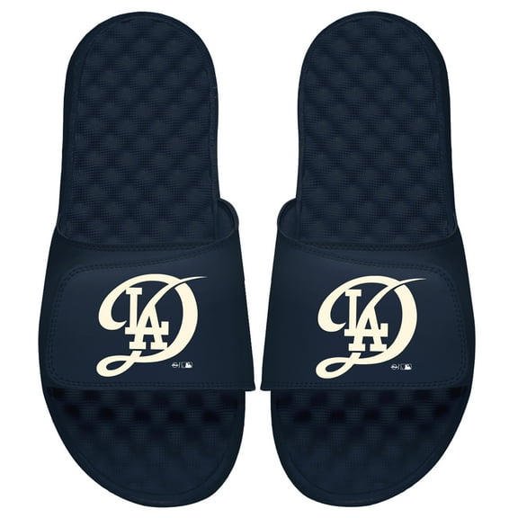 Unisex ISlide Navy Los Angeles Dodgers 2024 City Connect Slide Sandals