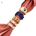 thumbnail image 1 of Visland 1 Set Knuckle Rings Heart Stackable Women All Match Finger Rings for Party, 1 of 8