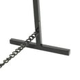 thumbnail image 5 of DecMode 16" x 57" Black Metal Tall Adjustable Floor 3 Tier Easel, 1-Piece, 5 of 12