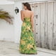 thumbnail image 3 of WILLBEST Vestidos De Verano Para Mujer, Vestido Largo Elegante Sin Mangas Con Cuello En V Y Estampado Floral Belleza De Talla Grande Para Mujer De Verano 2023, 3 of 3
