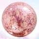 thumbnail image 2 of Pelota de juguete redonda transparente con purpurina, pelota de playa con lentejuelas doradas y bomba (color aleatorio), 2 of 7