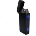 thumbnail image 1 of USB Plasma Lighter Flameless Electric Double ARC Dual Pulse Torch Rechargeable Lithium Power Battery (Blaze - Smooth Black), 1 of 6
