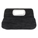 thumbnail image 2 of Bolso de mano Salvador para mujer, elegante, de noche, negro, 2 of 8