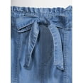 thumbnail image 4 of Time and Tru Women's Belted Utility Shorts, 4 of 6
