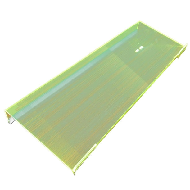 Soporte de plástico para computadora portátil, base antideslizante para escritorio
