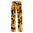thumbnail image 5 of Zorvxlyn Halloween Pajama Pants for Women Ghost Jack-O Bat Print Women's Pj Bottoms Drawstring Elastic Waist Comfy Lounge Pants Women, 5 of 6