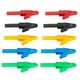 thumbnail image 4 of 10 pinzas de prueba eléctricas resistentes con clip de seguridad aislado y conector banana de 4 mm para coche, barco y camión., 4 of 14