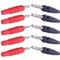 thumbnail image 6 of 10 Pcs Of 32A Screw-On 4Mm Banana Plug Male Connector Speaker Cable Adapter, 6 of 9