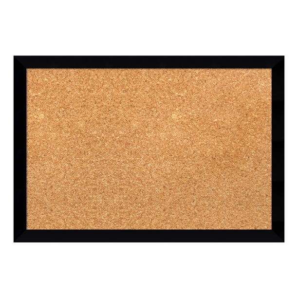 framed natural cork board bulletin board natural cork boards svelte