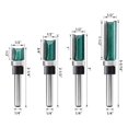 thumbnail image 2 of Pattern Flush Trim Router Bits 1/4 Shank, Bottom Bearing Pattern Router Bit Set,, 2 of 10