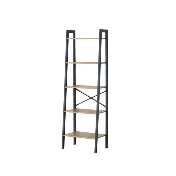 Librero Organizador Ilios Innova L5E-Caf/GDX 5 Estantes Reforzada Color Café