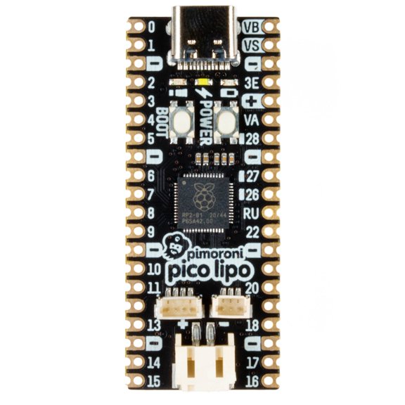 Pimoroni PIM560 Pico LiPo – 16MB RP2040-powered microcontroller USB-C