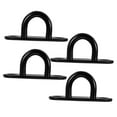 thumbnail image 5 of NICERIO 4Pcs Pad Eye Plate Stainless Steel Wall Mount Hook Heavy Duty Ceiling Hook Black, 5 of 7