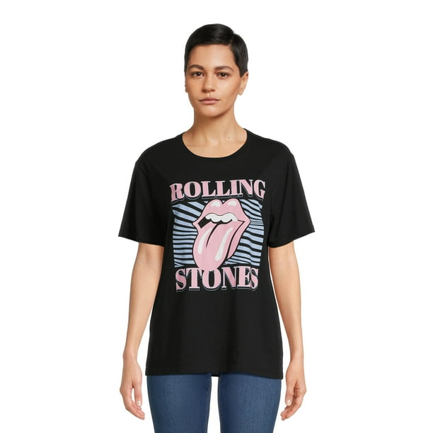 Time And Tru Women's Rolling Stones Graphic Band TShirt