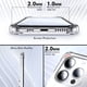 thumbnail image 4 of Transparent Ring Holder Phone Case for IPhone 13 12 Mini 15 14 11 Pro Max X XS XR 7 8 Plus Soft Shell Shockproof Cove, 4 of 5