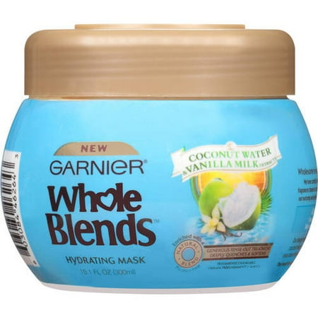 Garnier Whole Blends Coconut Water & Vanilla Milk Extracts Hydrating Mask, 10.1 fl oz