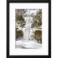 thumbnail image 2 of Multnomah Falls in Winter, Scenic Framed Art Print Wall Art by Craig Tuttle, 2 of 6