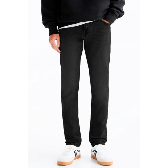 Pantalón Recto para Hombre Shendy Vendy Mezclilla Strech Clasico con Bolsillo