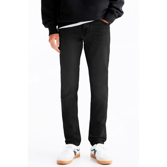 Pantalón Recto para Hombre Shendy Vendy Mezclilla Strech Clasico con Bolsillo