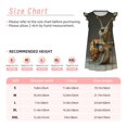 thumbnail image 3 of Fotbe Surreal Weightlifting Snail Vestido de Dormir para Niñas de 3 a 10 Años, Mangas Cortas, Estilo Princesa, Pijama Camisón con Mangas Voladas-Medium, 3 of 6