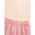 thumbnail image 5 of aturustex Little Boys Girls Classic Plaid Shorts Toddler Casual Elastic Short Pants Newborn Boys Girls Fashion Loose Casual Short Pants Kids Cute Daily Summer Clothes for Beachwear Holiday, 5 of 7