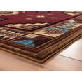 thumbnail image 2 of United Weavers Cottage Area Rug 2055 40334 Pelican Park Burgundy 5' 3" x 7' 6" Rectangle, 2 of 2