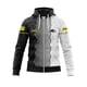 thumbnail image 3 of Sudadera con capucha y cremallera 2024 Penrith Panthers Media Jersey - Gris (nombre y número personalizados), 3 of 5