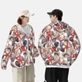 thumbnail image 4 of Fotbe Starfish Shell Chaqueta con Protección Solar UPF 50+ para Hombre y Mujer, Camisa con Capucha y Bolsillos-Large, 4 of 7