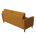 thumbnail image 6 of Desert Fields Altus Sofa, Camel Faux Leather, 6 of 9