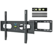 Wewdigi TV Wall Mount Bracket Full Motion Single Articulating Arm for Most 37-70 inch LED, LCD, OLED, Flat Curved TVs with Tilt, Swivel and Rotation up to 99lbs 600x400mm
