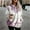 Purple, variant on fartey Sherpa Sweatshirt for Women Print Fleece Quarter Zip Pullover Hoodies Long Sleeve Fuzzy Tie Dye Hooded Sweatshirt with Pockets