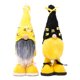 thumbnail image 4 of Linda muñeca sin rostro de abeja, adorno de muñeca de elfo enano hecho a mano para decoración del día de la abeja de la granja del hogar, 4 of 11