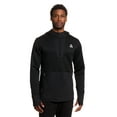 thumbnail image 4 of Reebok Men's and Big Men's Velocity Textured Knit Half Zip Shirt, Sizes S-3XL, 4 of 5