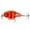 C, variant on MInHoues Floating Crankbait Fishing Lure, 1.77" Hard Plastic Artificial Swimbait with Treble Hooks, Realistic Wobbling Bait for Bass and Trout, Freshwater Saltwater Tackle Gear
