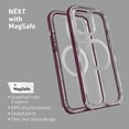 thumbnail image 6 of LifeProof Next Screenless Series Case for MagSafe for iPhone 13 Pro Max & iPhone 12 Pro Max, Essential Purple, 6 of 9