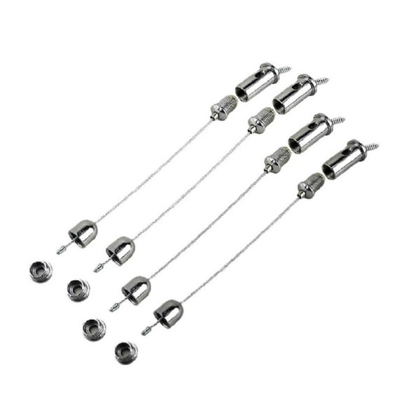 Wexstar Hang Kit d'installation au plafond pour panneau chauffant infrarouge sans cadre. Il laisse tomber le panneau jusqu'à 40 pouces du plafond.