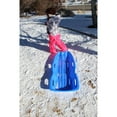 thumbnail image 6 of Slippery Racer Downhill Xtreme Adults and Kids Toboggan Snow Sled, Blue, 6 of 6