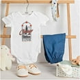 thumbnail image 3 of Chicago Illinois The Windy City Romper Boys or Girls Infant Baby Brisco Brands NB, 3 of 6
