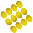 thumbnail image 4 of VONKY 12 Pieces Artificial Lemons Simulated Model Photography Props Imitation Fruits for Home Living Room Table Weddings Party, 4 of 7