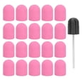 thumbnail image 2 of Juego de brocas para lijar y pulir uñas (13 x 19 mm), color rosa, 2 of 14