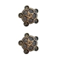 thumbnail image 1 of Toystoory Divination Candlestick Resin Candles Holder Craft Photo  Prop 2piezas Latón, 1 of 1